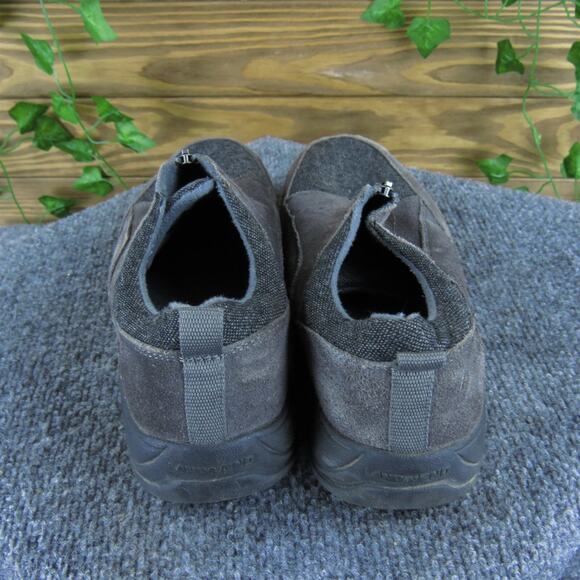 Lands' End Women's Loafer Gray Leather Sz 9 Medium Used 2025 - Picture 4 of 6